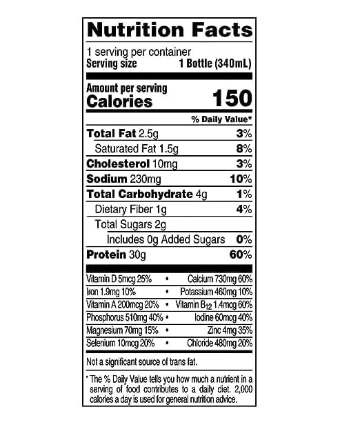 Fairlife Nutrition Plan High Protein 30g Protein Shake 11.5fl.oz (12 Pack)