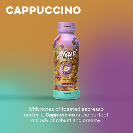 Alani Nu Protein Coffee Cappuccino (12 Pack)