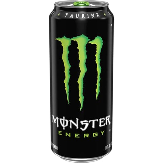 Monster Energy Drink, Green, Original, 16 Ounce (Pack of 15)