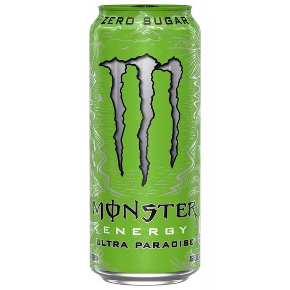 Monster Energy, Ultra Paradise, Sugar Free Energy Drink, 16 fl oz, 12pk