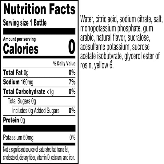 Gatorade Thirst Quencher Zero Sugar Sports Drink, Orange, Electrolytes for Rehydration 12oz Bottles, 12 Pack