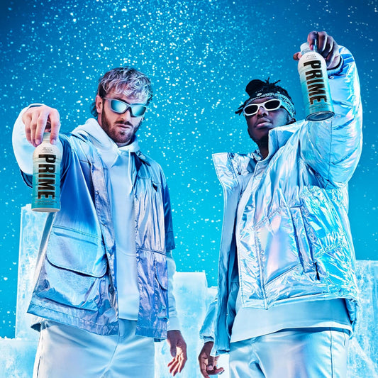 Prime Hydration Drink, New Special Edition BLUE FREEZE Bottle, 16.9oz peak of 12