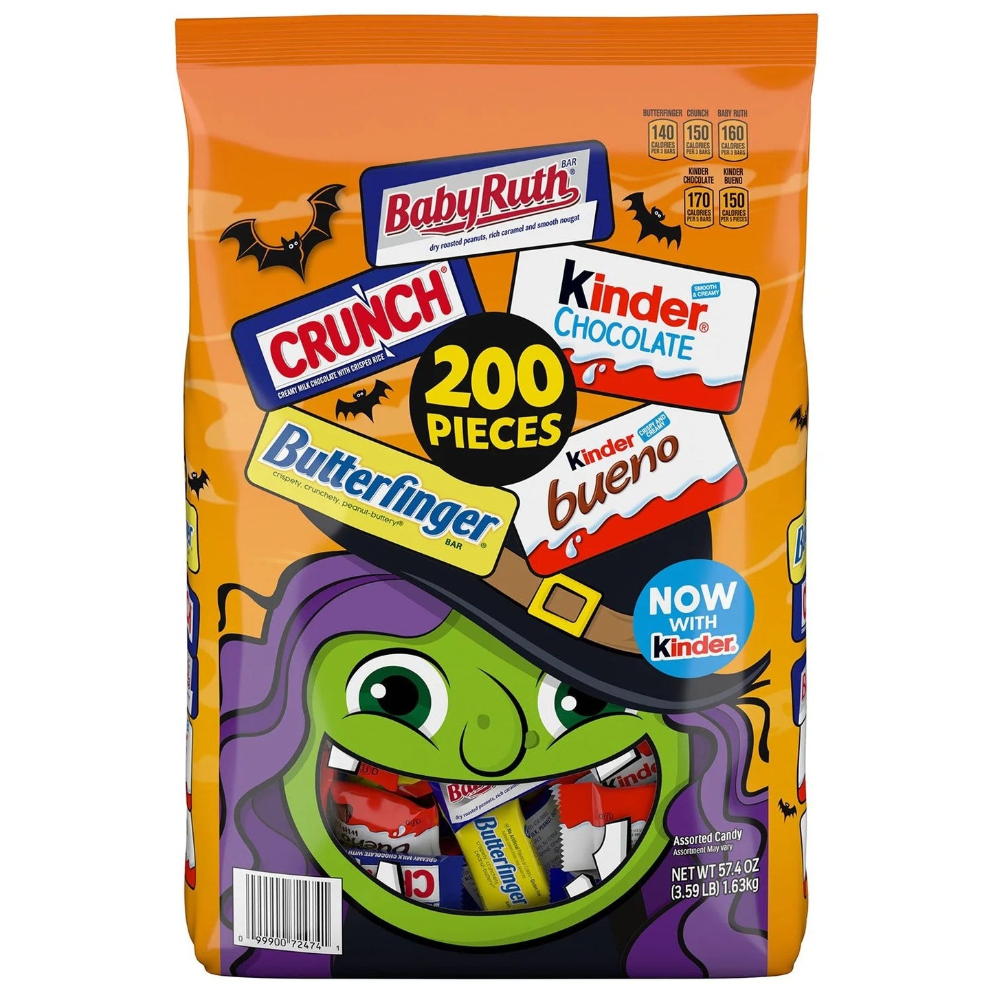Ferrero Halloween Candy Variety Pack, 200 pcs