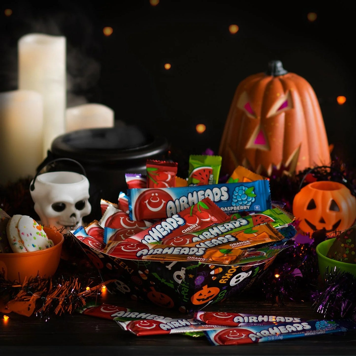 AirHeads Halloween Variety Pack Candy - 90 Piece Bulk Bag