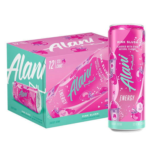 Alani Nu Pink Slush Energy Drink – Sugar-Free (12-Pack)