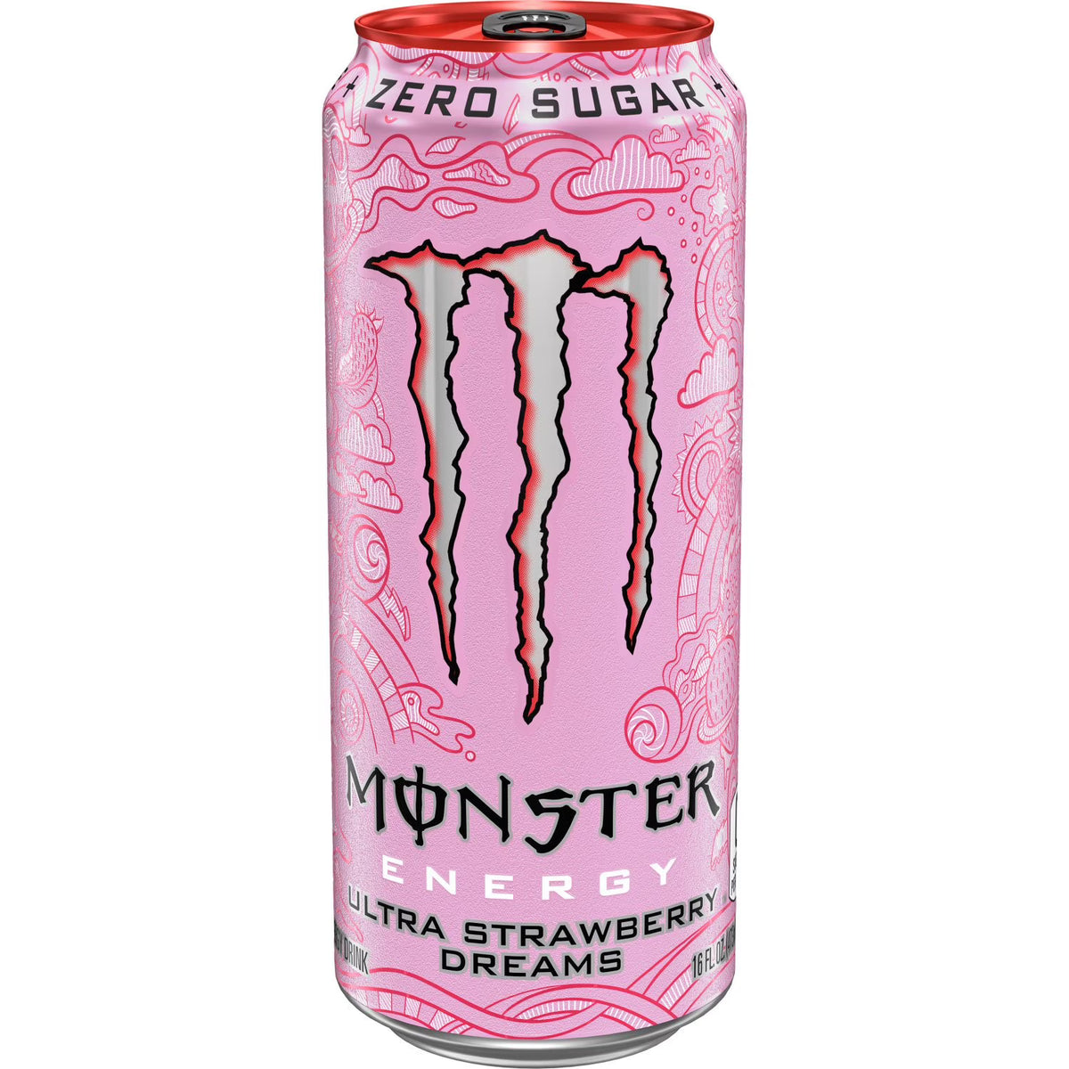 Monster Ultra Strawberry Dreams 16 fl. oz., 24 pk.