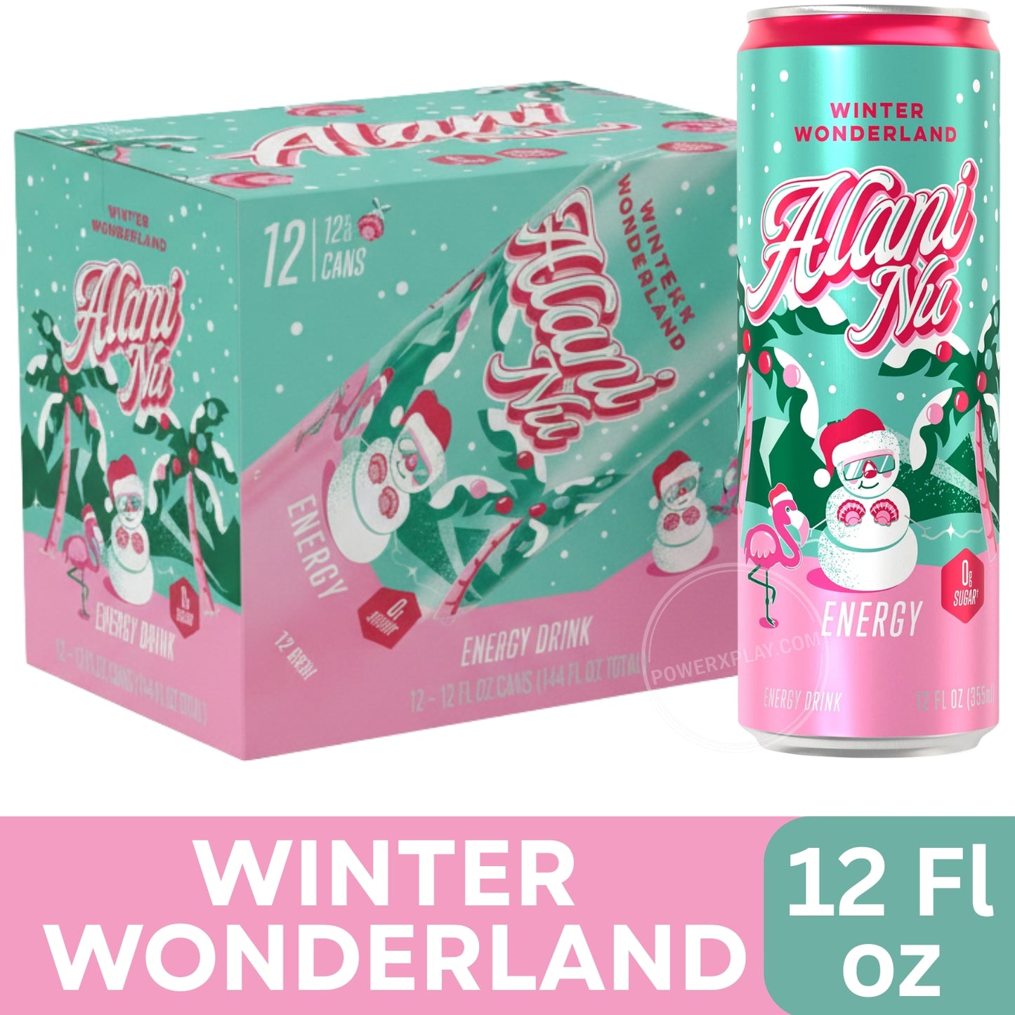 Alani Nu Winter Wonderland 12 Fl oz Pack of 12