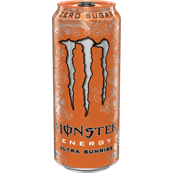 Monster Energy Ultra Sunrise Sugar Free Energy Drink 12 Pack 16 fl oz Can