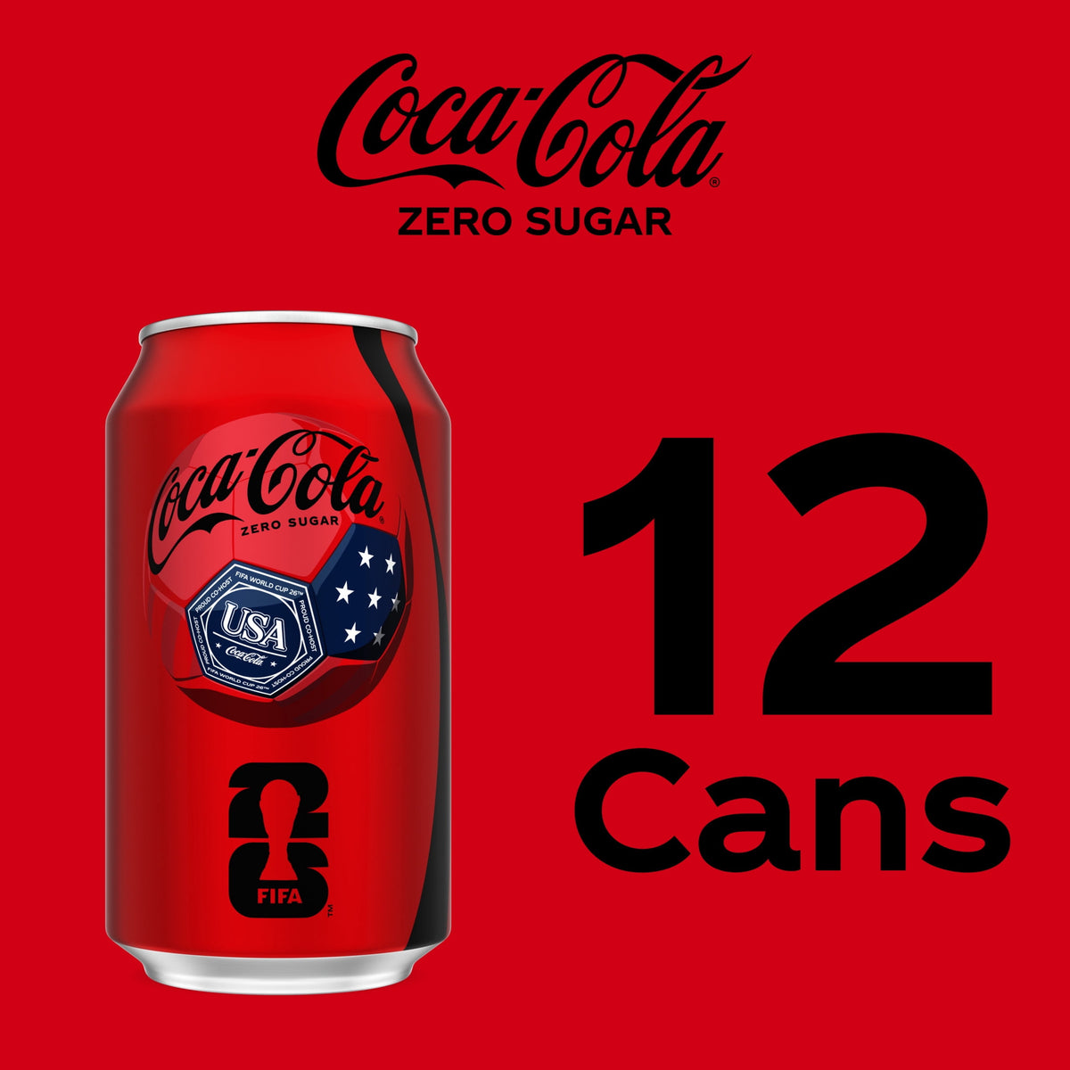 Coca-Cola Zero Sugar Fridge Pack cans ready to drink chilled