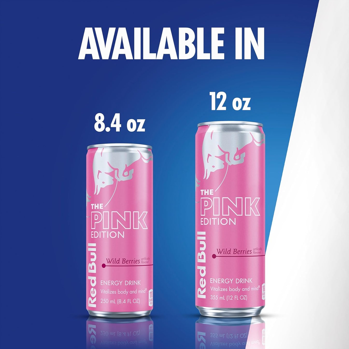 Red Bull Pink Edition Energy Drink, Wild Berries, 8.4 fl. oz., Case of 24 cans