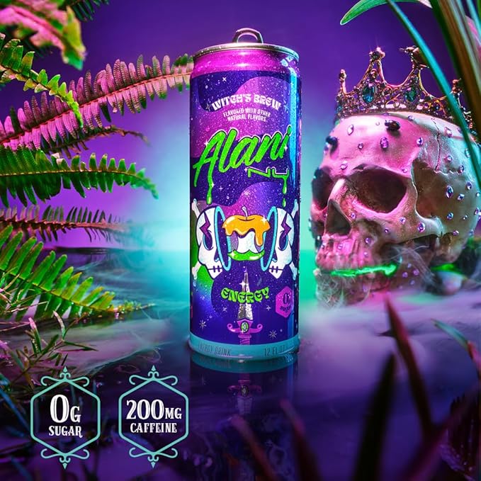Alani Nu WITCH'S BREW Energy Drink (12 Pack) 12 FL OZ Cans