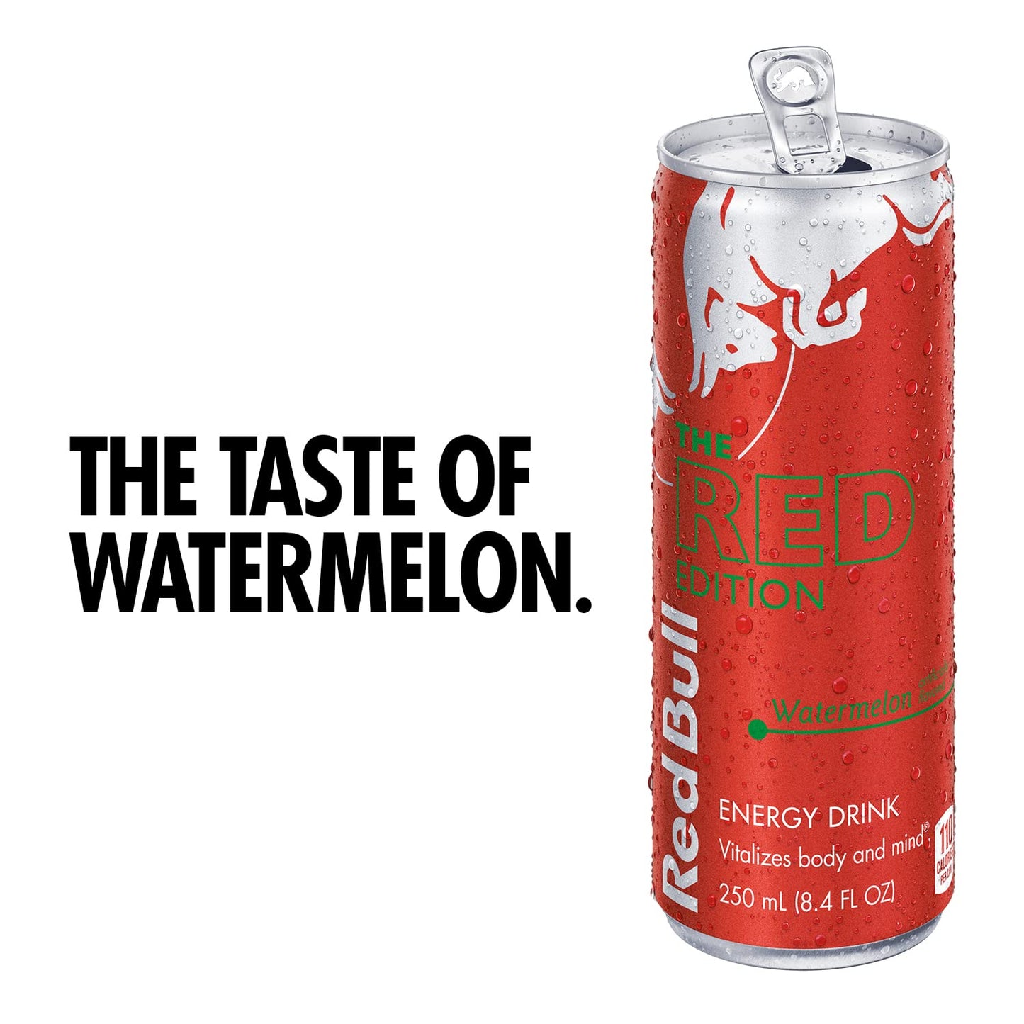 Red Bull Energy Drink, Watermelon, Red Edition, 12 Fl Oz Pack of 12 Cans