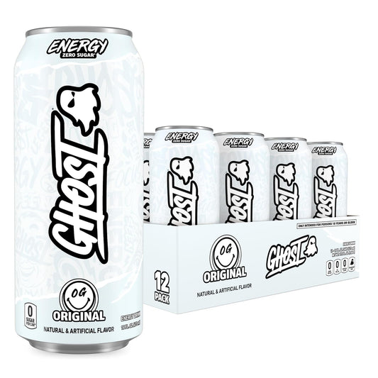 GHOST Energy Drink Original 12-Pack 16oz cans