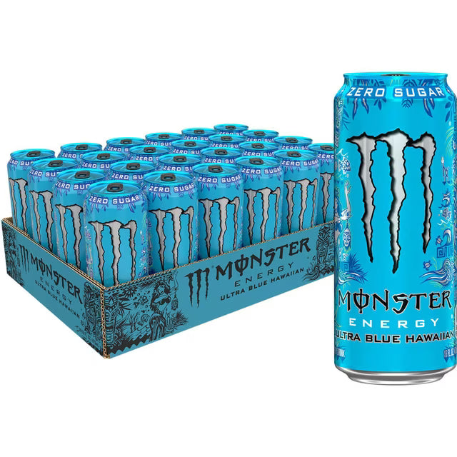 Monster Energy Ultra Blue Hawaiian, 16 fl. oz., 24 pk.