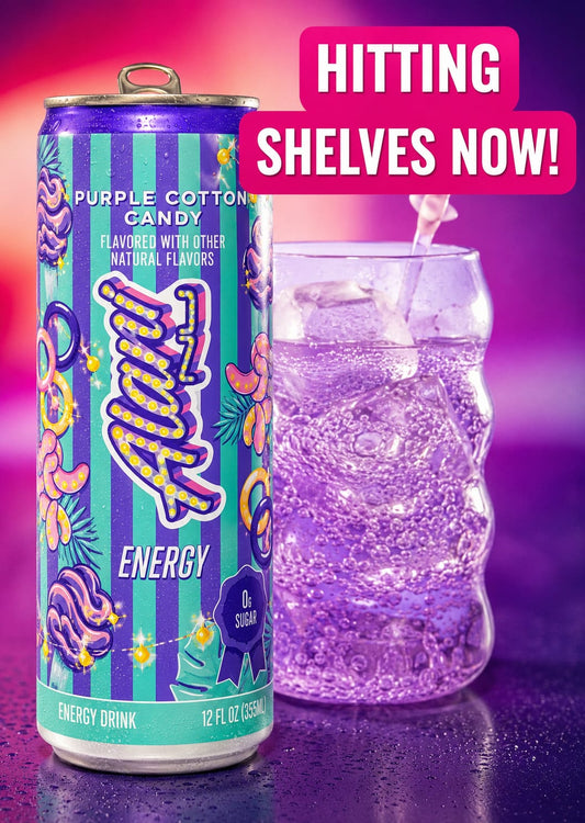 Alani Nu Purple Cotton Candy Energy Drink 12 pack (12 fl oz)