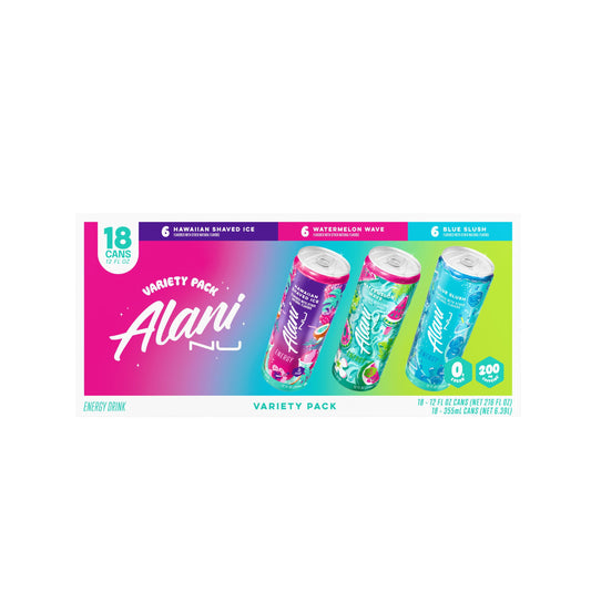 Alani Nu Energy Drink Summer Variety Pack 18 count