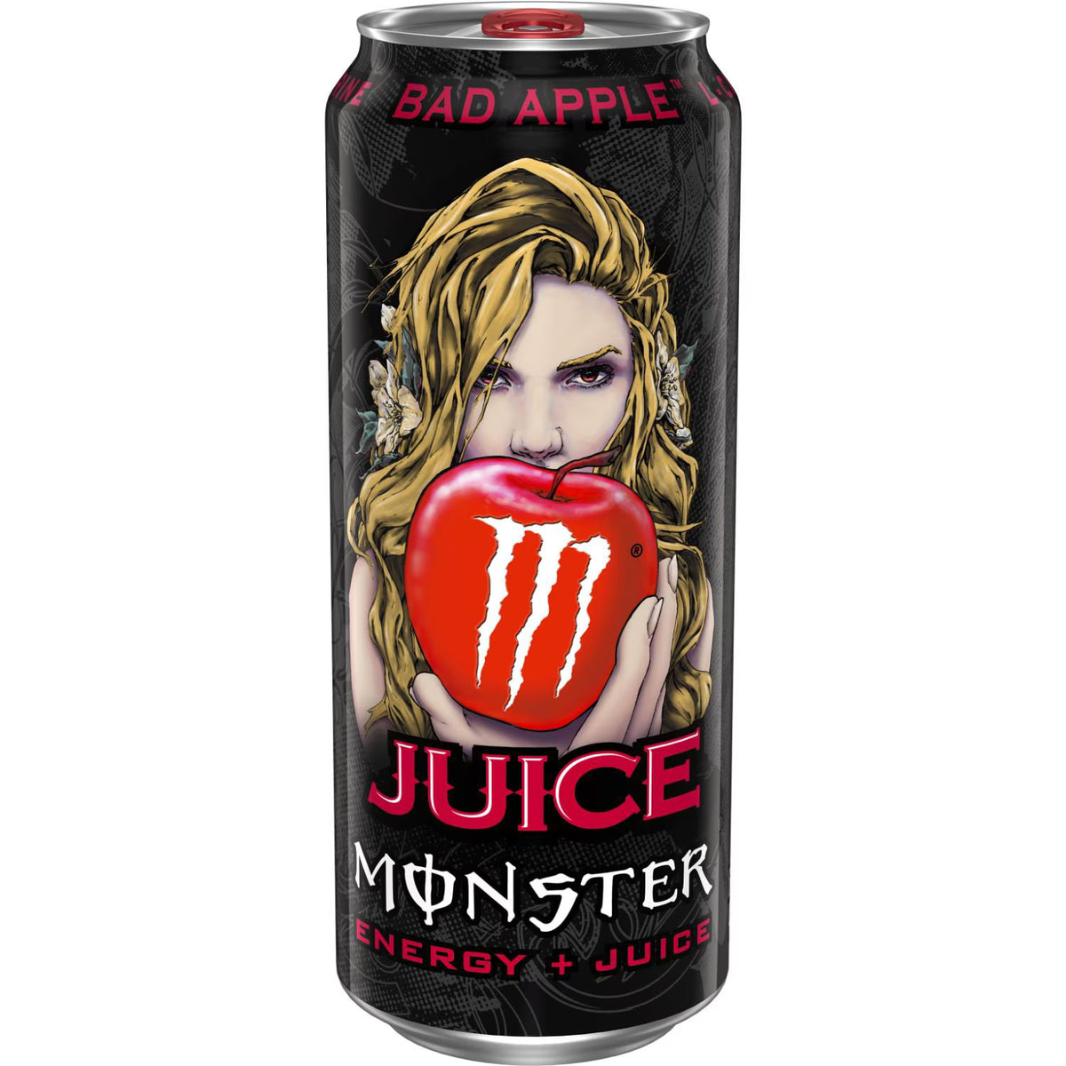 Monster Energy Juice, Bad Apple, Juice + Energy Drink, 16 fl. oz., 24 pk.