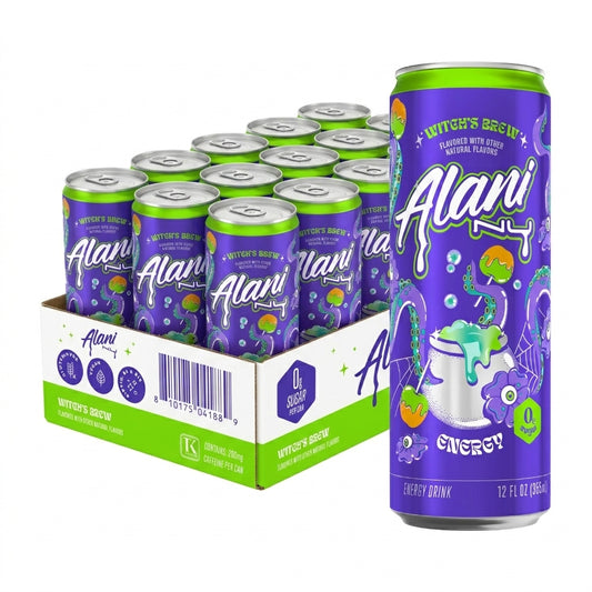 Alani Nu WITCH'S BREW Energy Drink 12 Pack Case 12 FL OZ Cans