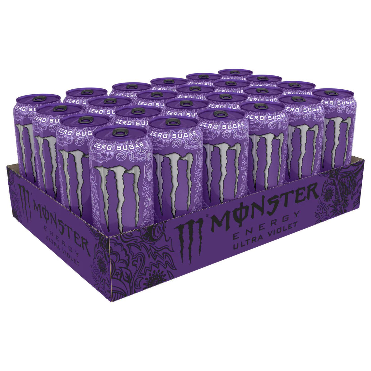 Monster Energy Ultra Violet Sugar Free Energy Drink, 16 fl. oz., 24 pk.